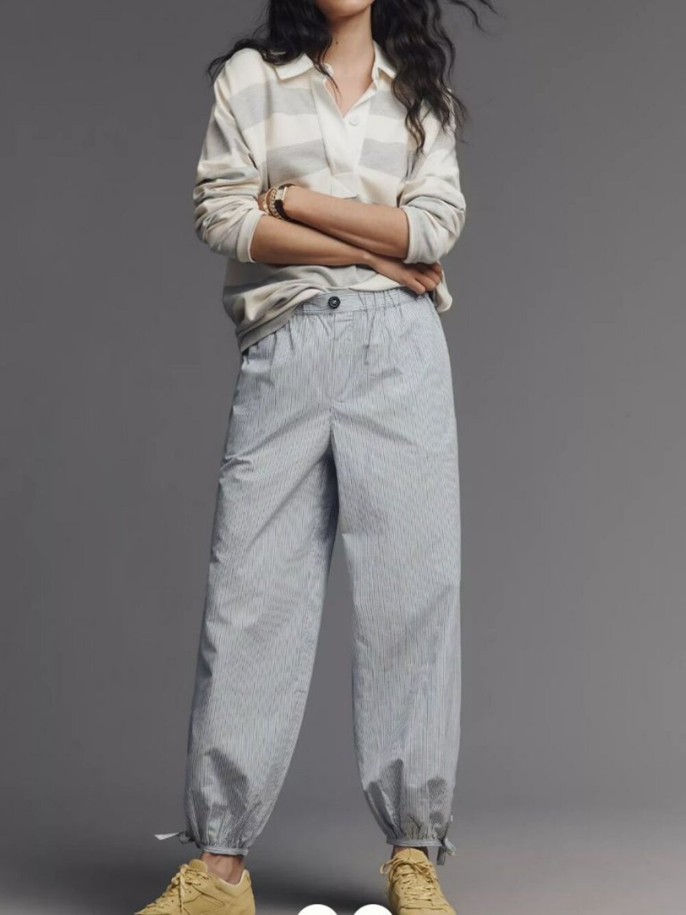 Maeve Anthropologie Cotton Balloon Pants